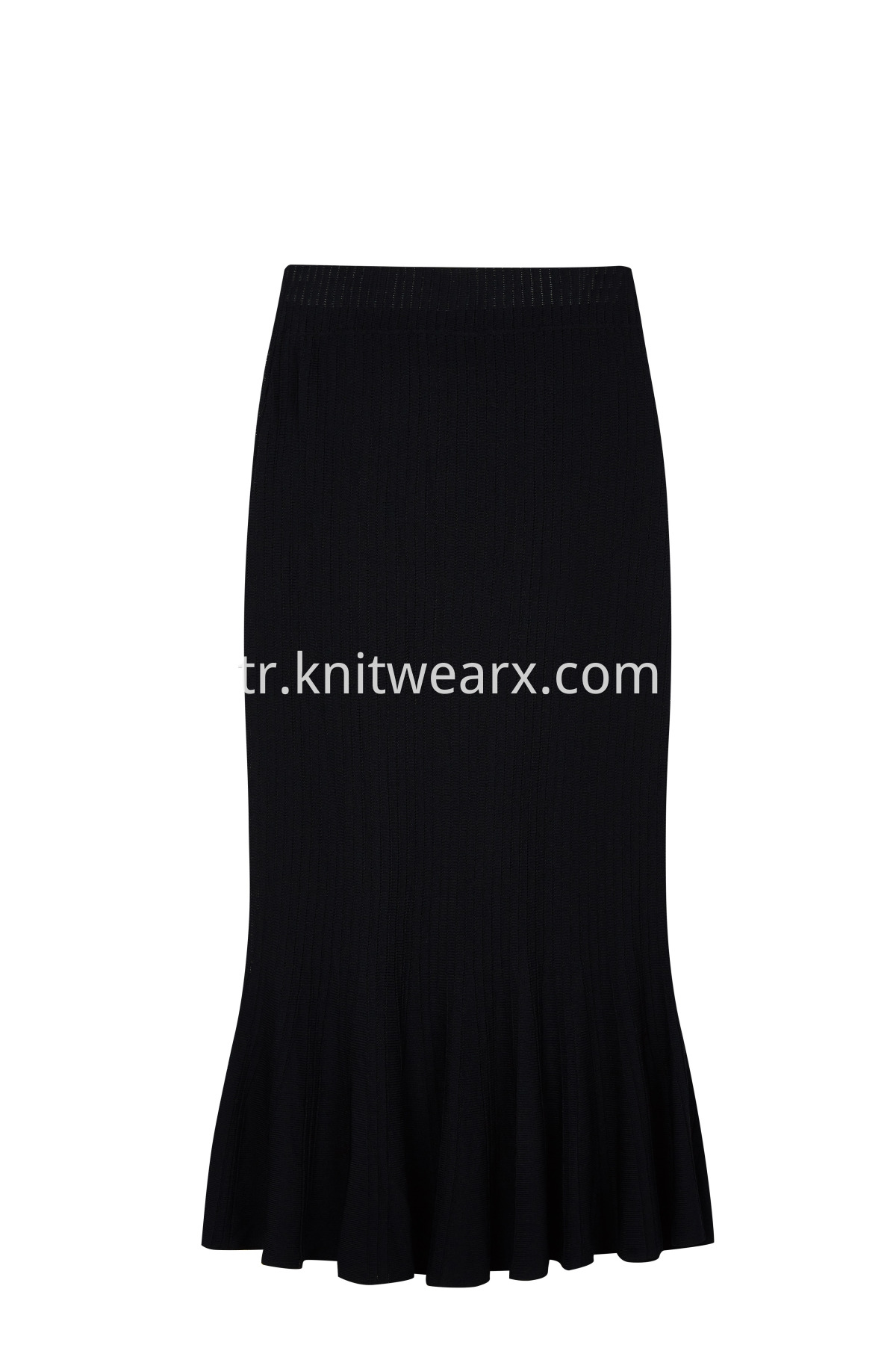 Women's Winter Stretchy Waist Knitted Fishtail Dress Skirt